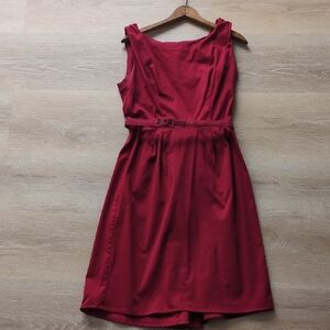 Size 12 Trashy Diva Audrey Bustle Red Dress